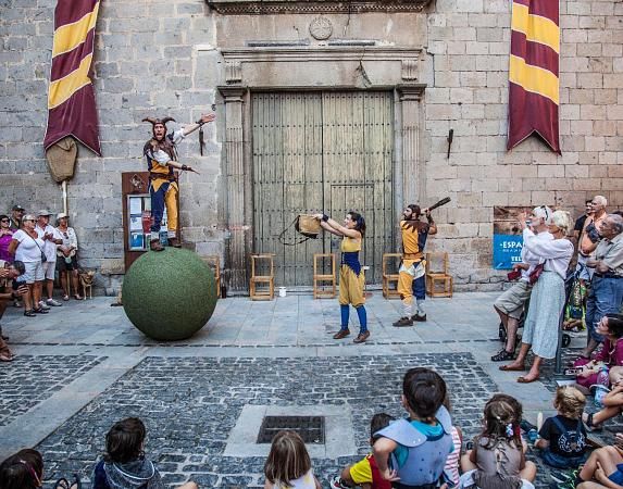 Festival Medieval Terra de Trobadors en Castelló d'Empúries